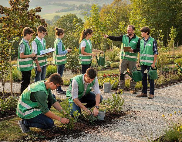 2nde Pro Nature, Jardin, Paysage et Forêt : la filière verte au Lycée Agrotech d'Annonay