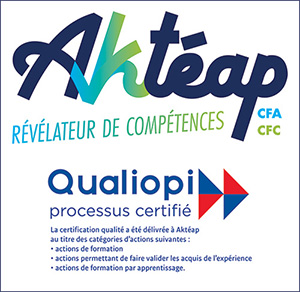 logo akteap qualiopi